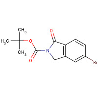 864866-80-8 5-Bromo-1,3-dihydro-1-oxo-2H-isoindole-2-carboxylic acid 1,1-dimethylethyl ester chemical structure