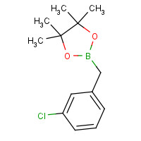 1138077-59-4 2-(3-Chlorobenzyl)-4,4,5,5-tetramethyl-1,3,2-dioxaborolane chemical structure