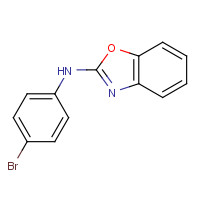 93186-69-7 N-(4-Bromophenyl)-1,3-benzoxazol-2-amine chemical structure