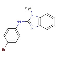 330793-27-6 N-(4-Bromophenyl)-1-methyl-1H-benzimidazol-2-amine chemical structure