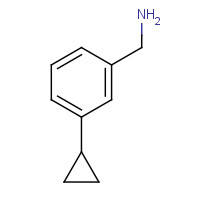 852877-59-9 1-(3-Cyclopropylphenyl)methanamine chemical structure