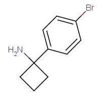 1094218-30-0 1-(4-bromophenyl)cyclobutanamine chemical structure