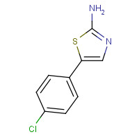 73040-66-1 5-(4-Chlorophenyl)-1,3-thiazol-2-amine chemical structure