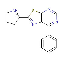 950224-93-8 7-Phenyl-2-[(2S)-2-pyrrolidinyl][1,3]thiazolo[5,4-d]pyrimidine chemical structure