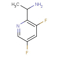 915720-76-2 1-(3,5-Difluoro-2-pyridinyl)ethanamine chemical structure