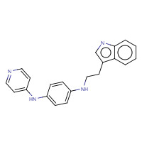 881202-45-5 N-[2-(1H-Indol-3-yl)ethyl]-N'-(4-pyridinyl)-1,4-benzenediamine chemical structure