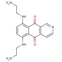 144675-97-8 6,9-Bis[(2-aminoethyl)amino]benzo[g]isoquinoline-5,10-dione chemical structure