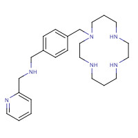 185991-07-5 1-(2-Pyridinyl)-N-[4-(1,4,8,11-tetraazacyclotetradecan-1-ylmethyl)benzyl]methanamine chemical structure