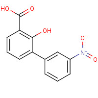 376591-95-6 2-HYDROXY-3''-NITRO-BIPHENYL-3-CARBOXYLIC ACID chemical structure