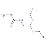 61224-27-9 1-(2,2-Diethoxyethyl)-3-methylurea chemical structure