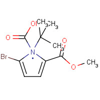924708-81-6 2-Bromo-1-carboxy-5-(methoxycarbonyl)-1-(2-methyl-2-propanyl)-1H-1λ5-pyrrol-1-yl chemical structure