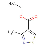 15901-51-6 Ethyl 3-methyl-1,2-thiazole-4-carboxylate chemical structure