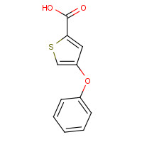 81028-69-5 4-Phenoxy-2-thiophenecarboxylic acid chemical structure