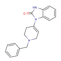 60373-71-9 1-(1-Benzyl-1,2,3,6-tetrahydropyridin-4-yl)-1,3-dihydro-2H-benzimidazol-2-one chemical structure