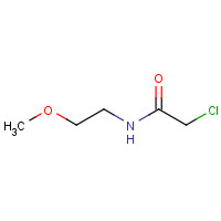 10263-66-8 2-chloro-N-(2-methoxyethyl)acetamide chemical structure
