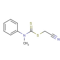 76926-16-4 Cyanomethyl methyl(phenyl)carbamodithioate chemical structure