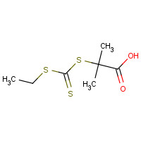 881037-62-3 2-{[(Ethylsulfanyl)carbonothioyl]sulfanyl}-2-methylpropanoic acid chemical structure