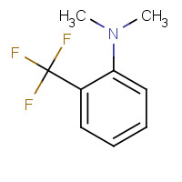 54672-14-9 N,N-Dimethyl-2-(trifluoromethyl)aniline chemical structure