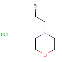 89583-06-2 4-(2-Bromoethyl)morpholine hydrochloride (1:1) chemical structure