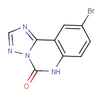 882517-92-2 9-bromo-6H-[1,2,4]triazolo[1,5-c]quinazolin-5-one chemical structure