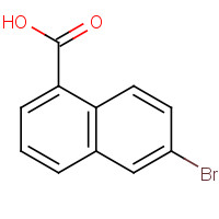 51934-38-4 6-Bromo-1-naphthoic acid chemical structure