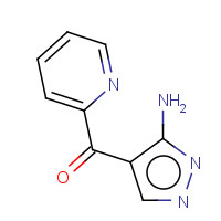 96219-90-8 (3-Amino-1H-pyrazol-4-yl)(2-pyridinyl)methanone chemical structure