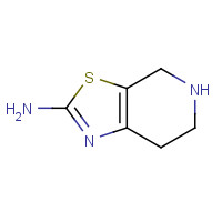 97817-23-7 Thiazolo[5,4-c]pyridin-2-amine, 4,5,6,7-tetrahydro- chemical structure