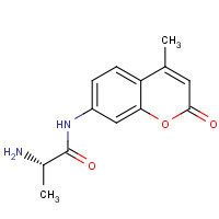 77471-41-1 N-(4-Methyl-2-oxo-2H-chromen-7-yl)-L-alaninamide chemical structure