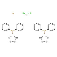67292-34-6 [1,1'-Bis(diphenylphosphino)ferrocene]dichloronickel(II) chemical structure