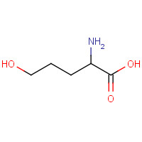 533-88-0 2-amino-5-hydroxyvaleric acid chemical structure
