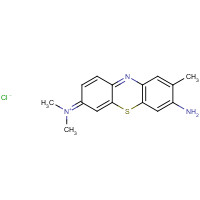 6586-04-5 7-Amino-N,N,8-trimethyl-3H-phenothiazin-3-iminium chloride chemical structure