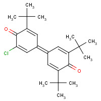 42933-96-0 3-chloro-3',5,5'-Tori-tert-butyl-4,4'-diphenoquinone chemical structure