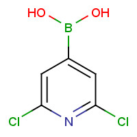 1072951-54-2 (2,6-Dichloropyridin-4-yl)boronic acid chemical structure