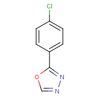 23289-10-3 1,3,4-oxadiazole, 2-(4-chlorophenyl)- chemical structure