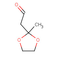 18871-63-1 1,3-Dioxolane-2-acetaldehyde, 2-methyl- chemical structure