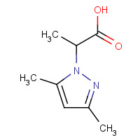 956508-33-1 1H-pyrazole-1-acetic acid, a,3,5-trimethyl- chemical structure
