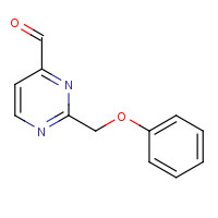 1131605-22-5 2-(Phenoxymethyl)-4-pyrimidinecarbaldehyde chemical structure