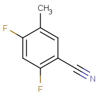 329314-68-3 2,4-Difluoro-5-methylbenzonitrile chemical structure