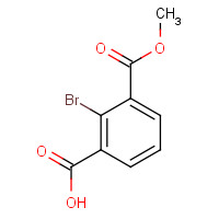 957227-92-8 2-Bromo-3-(methoxycarbonyl)benzoic acid chemical structure