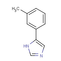 53848-03-6 4-(3-Methylphenyl)-1H-imidazole chemical structure