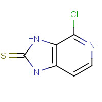 120759-70-8 4-Chloro-1,3-dihydro-2H-imidazo[4,5-c]pyridine-2-thione chemical structure