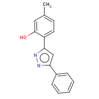 121911-71-5 5-Methyl-2-(5-phenyl-1H-pyrazol-3-yl)-phenol chemical structure