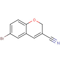 57543-68-7 6-bromo-2H-chromene-3-carbonitrile chemical structure
