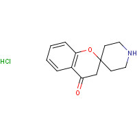 159635-39-9 Spiro[chromene-2,4'-piperidin]-4(3H)-one hydrochloride (1:1) chemical structure
