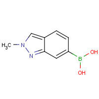 1001907-57-8 (2-Methyl-2H-indazol-6-yl)boronic acid chemical structure