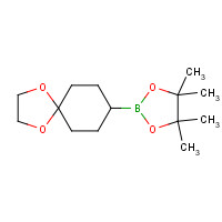 1106871-37-7 8-(4,4,5,5-Tetramethyl-1,3,2-dioxaborolan-2-yl)-1,4-dioxaspiro[4.5]decane chemical structure