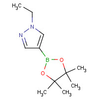 1150561-76-4 1-Ethyl-4-(4,4,5,5-tetramethyl-1,3,2-dioxaborolan-2-yl)-1H-pyrazole chemical structure