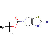 365996-62-9 5H-Pyrrolo[3,4-D]thiazole-5-carboxylic acid, 2-amino-4,6-dihydro-, 1,1-dimethylethyl ester chemical structure
