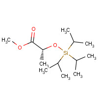 143429-14-5 (2R)-2-[[tris(1-methylethyl)silyl]oxy]Propanoic acid methyl ester chemical structure