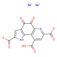 122628-50-6 PYRROLOQUINOLINE QUINONE DISODIUM SALT chemical structure